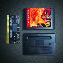 Игровая карта «Король Лев», 16 бит, MD, картридж для игровой консоли Sega Megadrive Genesis 2024 - купить недорого