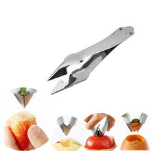 Strawberry Huller Fruit Peeler Pineapple Corer Slicer Cutter Stainless Steel Kitchen Knife Gadgets Pineapple Slicer Clips 2024 - buy cheap