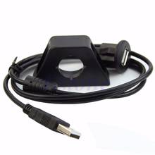 Adaptador de extensión USB para Panel de montaje de salpicadero de coche, Cable M/F, novedad, 1 unidad 2024 - compra barato