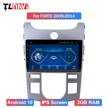 Radio con GPS para coche, reproductor Multimedia con Android 10, IPS, 2.5D, para KIA Forte Cerato 2, 2008, 2009, 2010, 2011, 2012, 2013 2024 - compra barato