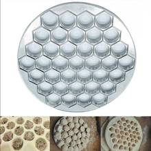 37 Holes Hexagonal Dumpling Mold Metal Jiaozi Maker Ravioli Mould Pelmeni Dumplings Kitchen DIY Cooking Make Pastry Tool 2024 - buy cheap