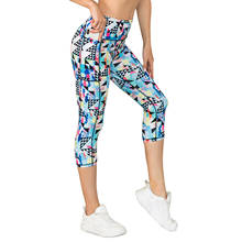 Yoga Pants women Calf-length Pants Capri Pant Sport Tights leggings Women Fitness Yoga Gym High Waist Leggings Drop Shipping 2024 - buy cheap