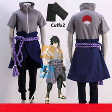 Sasuke-uniforme de Anime de Uchiha, disfraz personalizado de Halloween, juego de rol, ropa con cuerda, envío gratis 2024 - compra barato