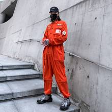 Oversized Pockets Overalls for Men 2021 Fashion Trends Jumpsuit  Clothes Teens Hip Hop Cargo Pants Japanese Harajuku Streetwear 2024 - buy cheap