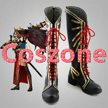 FGO Fate Grand Order Oda Nobunaga, zapatos de Cosplay, botas, accesorios de disfraz para carnaval y Halloween, versión 2 2024 - compra barato