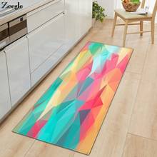 Zeegle-alfombra rectangular larga para cocina, felpudo antideslizante para sala de estar, baño, ducha, absorbente, cabecera 2024 - compra barato