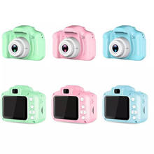 Детская мини-видеокамера, симпатичная 2,0-дюймовая видеокамера для фотосъемки, 1080P HD, для мальчиков и девочек, лучшие подарки на день рождения, Детская цифровая камера 2024 - купить недорого