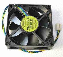 New everflow R128025SH 12V 0.19A 8025 80mm fan 8cm Fan 4-Wire Hydraulic Speed pwm pc cpu fan 2024 - buy cheap