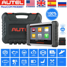 Autel MaxiCOM MK808BT OBD2 Scanner Automotivo Car Diagnostic Tool All System Diagnostic Tools And 25+ Services PK MK808 2024 - buy cheap