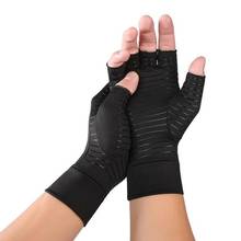 Реуматоидные перчатки 3 размера, серые перчатки для пальцев, эластичные хлопковые спортивные перчатки при артрите, прочные аксессуары для боли в руках 2024 - купить недорого