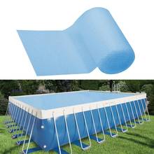 Solar Pool Cover Swimming Pool Cover zwembad accessoires cover For Intex Pool Foot Above Ground Blue Protection Swimming Pool 2024 - buy cheap