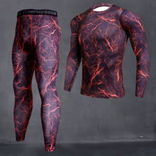 Quick Dry Camouflage Camouflage Racing Sets Men's Compression Sports Suits Skinny Tights Gym Fitness Sports Camo Clothing 2024 - buy cheap