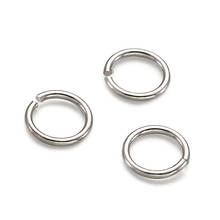 200 шт 4x0,5 мм латунные открытые одиночные переходные кольца, раздельное кольцо, незаваренные переходные кольца, аксессуары, фурнитура 2024 - купить недорого