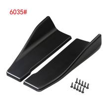 2Pair Car Body Spoiler , Universal Car Modified Rear Bumper Canard Diffuser Lip Splitter Fins 2024 - buy cheap