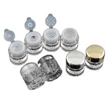 5ml/1g diamond shape plastic jar pot tin loose powder case eye shadow container art nail lip gel cream make up cosmetic packing 2024 - buy cheap
