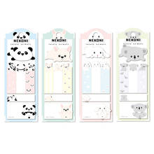 1 Pc Lovely Animals Dog Rabbit Sticky Notes N Times Memo Pad Escolar Papelaria Office School Supplies Notepad Label 2024 - buy cheap