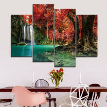 Canvas Painting Wall Art waterfall Posters and Prints Wall Pictures Home Decor 2024 - buy cheap