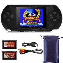 new 3 Inch 16 Bit PXP3 Handheld Game Player Video Game Console with AV Cable+2 Game Cards 150 Classic Games Child Gaming Players 2024 - buy cheap