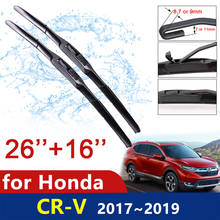 for Honda CR-V 2017 2018 2019 Car Wiper Blades CRV RW1~RW6 Front Windscreen Windshield Wipers Brushes Car Accessories Goods 2024 - buy cheap