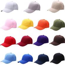 Sombrero de béisbol con visera curvada para hombre y mujer, gorra de béisbol de color sólido, ajustable, para el sol, deportes al aire libre 2024 - compra barato