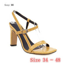 Women Sandals High Heel Shoes Woman High Heels Ladies Gladiator Sandals Pumps Plus Size 34 - 40 41 42 43 44 45 46 47 48 2024 - buy cheap