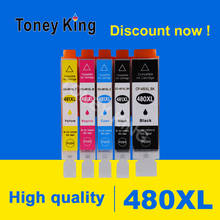 Toney rei compatível PGI-480 CLI-481 pgi480 cli481 480 481 cartucho de tinta para impressoras canon pixma ts8140 ts8240 ts9140 tinta completa 2024 - compre barato