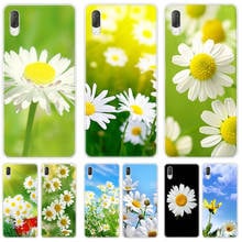 Funda Sunshine Daisy Floral Flowers para Sony Xperia L1 L2 L3 X XA XA1 XA2 Ultra E5 XZ XZ1 XZ2 Compact XZ3 M4 Aqua Z3 Z5 Premium 2024 - compra barato