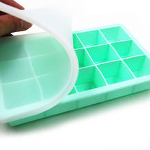 15 Grid Food Grade Silicone Ice Tray Home With Lid DIY Homemade Ice Cube Mold Maker Drink Jelly Freezer Mold Kitchen Bar Tools 2024 - buy cheap