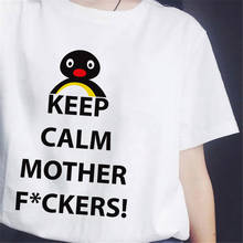 2021 Women's T-shirt NOOT NOOT Funny Penguin Streetwear Vouge Tee&Top  Summer Fashion Funny Girls Hipster T shir 2024 - buy cheap