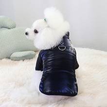 Одежда для собак, зимняя утепленная теплая куртка, пальто, костюмы, наряд для маленьких щенков, собак, кошек, одежда женская 2024 - купить недорого