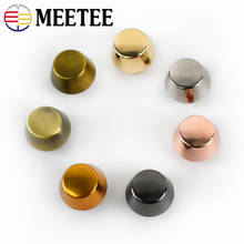 10/20/50pc Meetee bolsa de bolsos de Metal uñas hebillas botones combinados remache tornillo para bolsas de artesanía de cuero accesorios de Hardware 2024 - compra barato