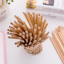 100pcs/lot Natural Wood Pencil HB Blank Hexagonal Circular Round triangle Non-toxic Standard Pencil Office School Supplies 2024 - buy cheap