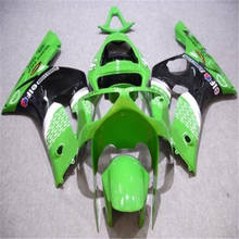 New Style ABS Motorcycle Whole Fairings Kit Fit for kawasaki Ninja ZX6R 636 2007 2008 07 08 6R ZX-6R Bodywork set Green black 2024 - buy cheap