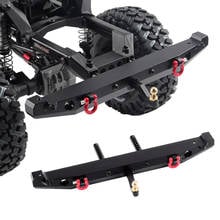 Metal RC Car Rear Bumper for 1/10 RC Crawler Axial SCX10 90046 90047 Upgrade Parts 2024 - buy cheap