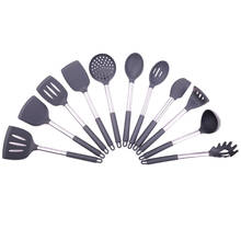Silicone Kitchen Utensils Set Household Cooking Pot Non-stick Tool Spatula Soup Spoon Soup Ladle Turner Cookware Baking Gadget 2024 - buy cheap