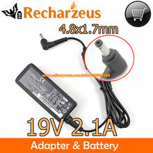 Оригинальные Chicony CPA09-002A 19V 2.1A 40W адаптер TRAVEIMATE T4510-G3 для Clevo W950JU W952AU N240BU W552SU2 Зарядное устройство CJSCOPE Z-530 2024 - купить недорого