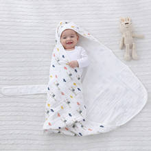 Manta de muselina de gasa suave para bebé, manta de tela de algodón para recién nacido, de verano, 85x85CM 2024 - compra barato