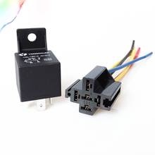 5 Pin 40A Waterproof Car Relay Long Life Automotive Relays Mayitr Normally Open DC 12V/24V Relay for Head Light Air Conditioner 2024 - buy cheap