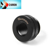 Carrinho g1/4 "branco preto prateado, ouro, placa de entrada de água, enchimento de porta de refrigeração, encaixes 20.0 ~ 23.0mm, 2024 - compre barato