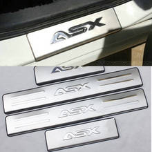 Car Styling for 2011-2019 Mitsubishi ASX stainless steel scuff plate door sill 4pcs/set car accessories for Mitsubishi Lancer 2024 - buy cheap