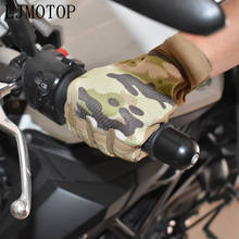 High Quality Motorcycle Gloves Full Finger Fiber Leather Outdoor Gloves For DUCATI Monster S2R 800 821 797 695 696 796 400 M400 2024 - buy cheap