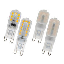 10pcs Mini G9 LED 3W 5W 7W 2835 SMD Lampada Corn Light Bulb 220V 240V 14 22 32SMD Dimmable LED Lamp Chandelier Replace Halogen 2024 - buy cheap