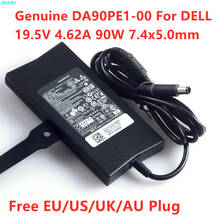 Adaptador de CA DA90PM111 para portátil Dell INSPIRON N5010, N5110, D810, D820, D830, 19,5 V, 4,62a, 90W, 7,4x5,0mm, cargador genuino de DA90PE1-00 2024 - compra barato