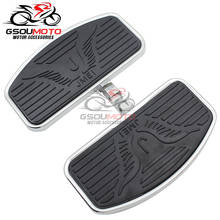 Placa de pé traseira do passageiro para motocicleta 242mm, apoio para os pés, hon da shadow vt 400 750 ace classic eagle 04 - 12 11 2024 - compre barato