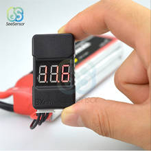 BX100 1-8S Lipo Battery Voltage Tester Low Voltage Buzzer Alarm Battery Voltage Checker with Dual Speakers LED Display 2024 - buy cheap