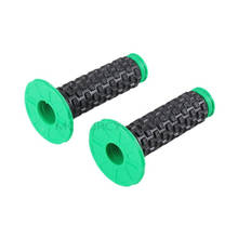 Green Large particles Handle Grip MX Grip for yzf crf Dirt Pit bike Motocross Motorcycle Handlebar Grips Double color Hand Grips 2024 - buy cheap