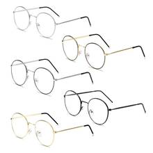 Óculos para computadores, armações de óculos para homens, anti-luz azul, armação de óculos redonda feminina 094b 2024 - compre barato