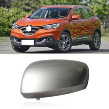 CAPQX For Renault Kadjar 2015-2019 Side Rearview Mirror Cover Outside Rear View Mirror Reverse Mirror Garnish Lid (base color) 2024 - buy cheap