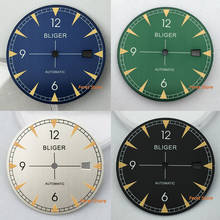 Bliger NEW 33.1mm Green / Blue / Black / Silvery Watch Dial Luminous Suitable For NH35 NH36 Movement 2024 - buy cheap