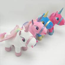 Colgante de peluche con diseño de Pegaso, juguete de felpa con diseño de unicornio, caballo suave, de 13cm y 30cm 2024 - compra barato